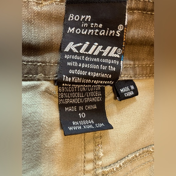 Kühl Light Olive Denim Skirt - Picture 2 of 8